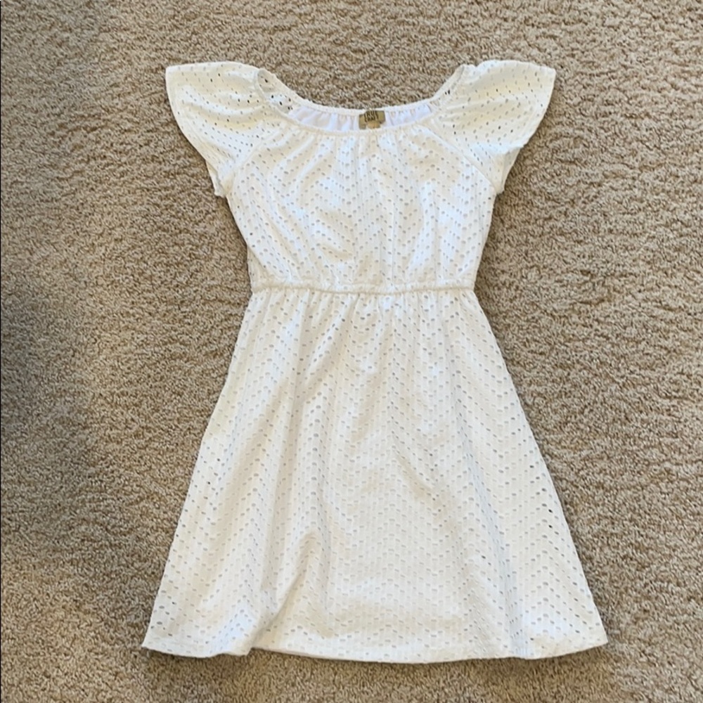 Girls White Dress